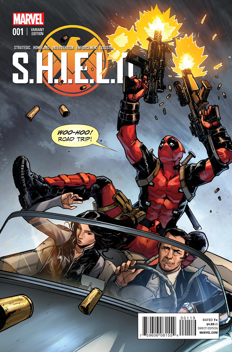 Illustration for article titled In The First SHIELDÂ Comic, Coulson and Crew Meet All the Marvel Heroes